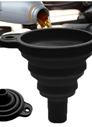 Car Engine Funnel Universal Silicone Liquid Funnel Washer Fluid Change