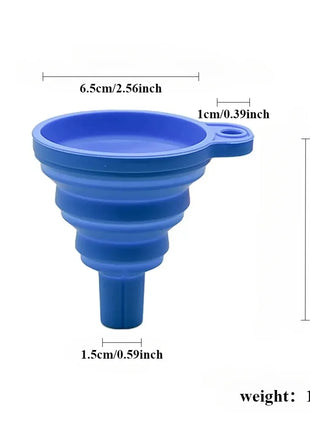 Car Engine Funnel Universal Silicone Liquid Funnel Washer Fluid Change