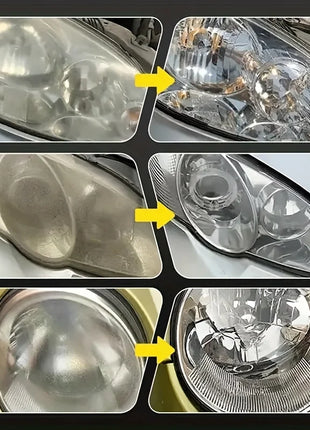 Car Headlight Restoration Polishing Kit - Scratch Remover & Oxidation