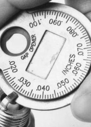 Coin- Type 0.6-2.4mm 0.02-0.10 Inch Spark Plug Gap Gauge Measurement