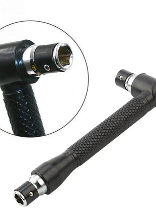 Mini Double-ended L-Socket Wrench 6.35mm 90° Right Angle Screwdriver