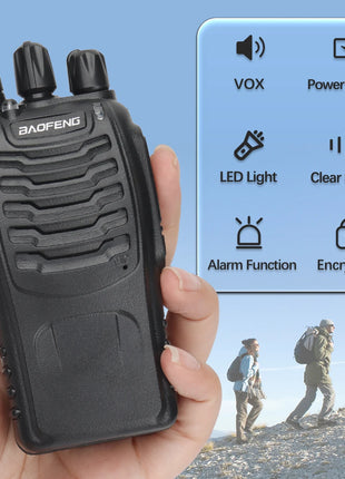 Baofeng BF-888S Pro Walkie Talkie Wireless Copy Frequency Long Range