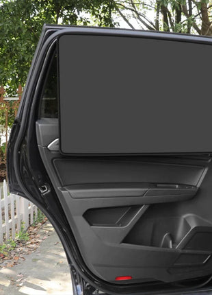 Magnetic Car Sunshade UV Protection Curtains Sun Shield Cover Double
