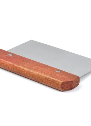 Stainless Steel Pasty Cutters Noodle Knife Cake Scraper with Scale