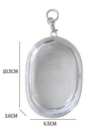 Jewelry Organizer Transparent Storage Box Pouch Mystery Box Keychain