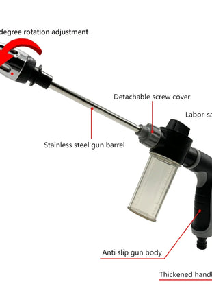 High Pressure Spray Water Gun Washing Garden Watering Hose Nozzle