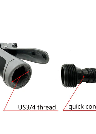 High Pressure Spray Water Gun Washing Garden Watering Hose Nozzle