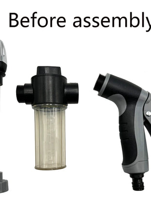 High Pressure Spray Water Gun Washing Garden Watering Hose Nozzle