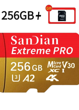 Original 2TB 1TB SanDian Ultra Card SD/TF Flash Memory Card 256/512GB