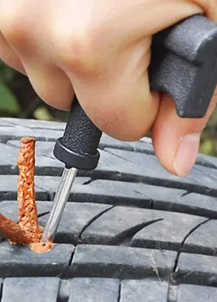 Emergency Tire Repair Kit,Comprehensive Tire Repair Kit with Rubber