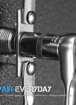 1/4" Mini Socket/ Mini Bit/ 2-in-1 Ratchet Handle Wrenches