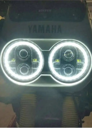 Motorcycle Headlight 5.75 Inch Lamp Halo For Triumph Rocket Iii 3