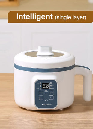 1.7L Electric Rice Cooker Single Double Layer 220V Multi Cooker