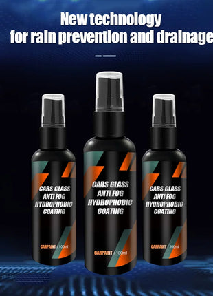 Car Glass Anti-rain Water Spray Repellent Nano Coating Hydrophobic