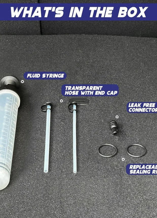 Manual automotive engine oil pump, syringe type, suitable for