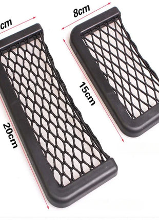 Auto Seat Side Interior Back Sundries Pocket Mesh Storage Bag Phone