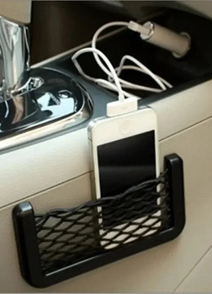 Auto Seat Side Interior Back Sundries Pocket Mesh Storage Bag Phone