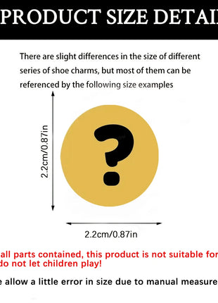 20Pcs/Set MINISO Cute cartoon Pokemon Shoe Charms DIY Shoe Buckle