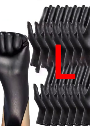 10/20/50/100PCS Bagged Disposable Gloves Black Disposable Gloves