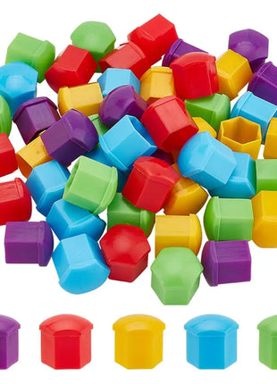 20PCS Universal Wheel Nut Covers 17/19/21mm - ust-proof wheel bolt