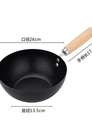 Frying Pan Non-Stick Iron Pan Mini Frypan Pot Saucepan Cooking