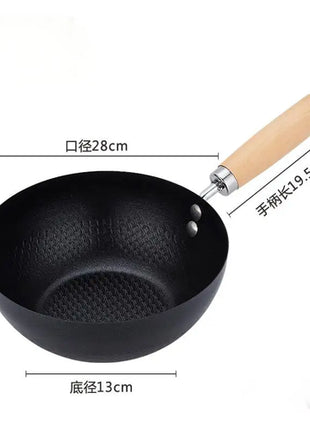 Frying Pan Non-Stick Iron Pan Mini Frypan Pot Saucepan Cooking