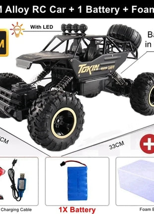Oike RC Car Remote Control Climbing Vehicle Outdoor All Terrain