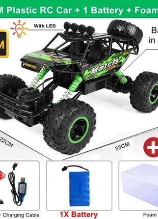 Oike RC Car Remote Control Climbing Vehicle Outdoor All Terrain