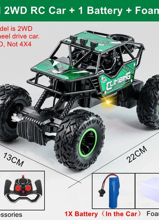 Oike RC Car Remote Control Climbing Vehicle Outdoor All Terrain
