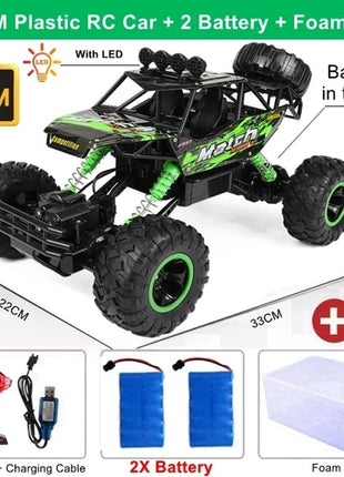 Oike RC Car Remote Control Climbing Vehicle Outdoor All Terrain