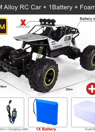 Oike RC Car Remote Control Climbing Vehicle Outdoor All Terrain
