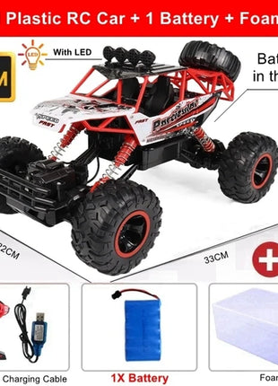 Oike RC Car Remote Control Climbing Vehicle Outdoor All Terrain