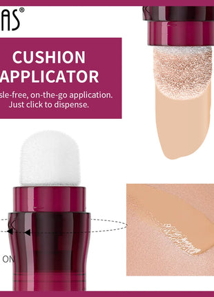 USHAS Sponge Tip Foundation Holding Concealer No Makeup Removal