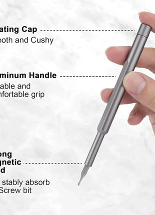 25 In 1 Precision Screwdriver Set Mini Magnetic With 24 Pcs Torx