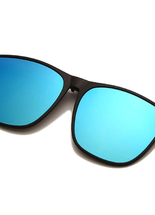 Polarized Clip on Sunglasses Men Photochromic Car Driver Goggles Night