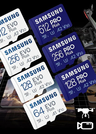 SAMSUNG Original Memory Card 64GB/U1/128GB/256GB/512GB SDXC Micro