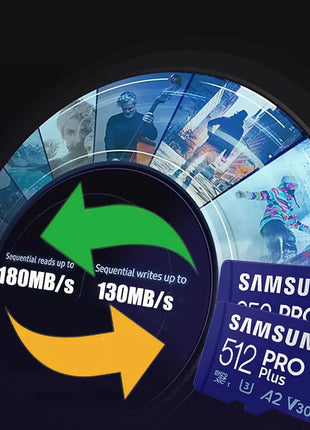 SAMSUNG Original Memory Card 64GB/U1/128GB/256GB/512GB SDXC Micro