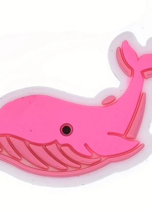 25/31/35/37pcs Pink Shoe Charms for Clogs Bubble Slides Sandals PVC