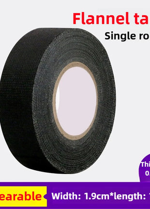 25MM*15M Auto Car Flannel Flannelette Adhesive Tape Wiring Harness