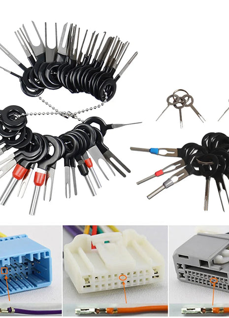 11/18/26Pcs Car Terminal Removal Repair Tools Electrical Wiring Crimp