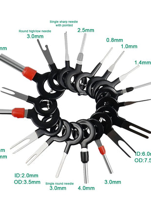 11/18/26Pcs Car Terminal Removal Repair Tools Electrical Wiring Crimp