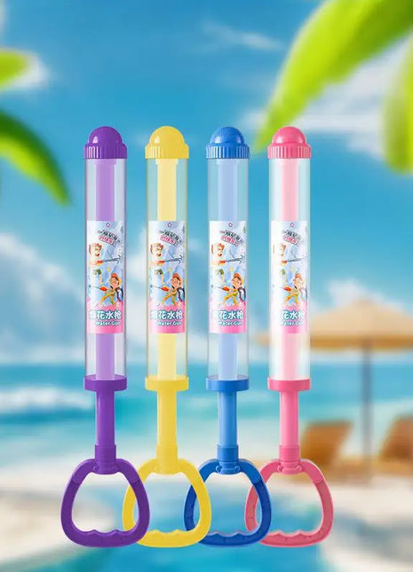 Pusher Type Fun Fireworks Water Jet Spray Toy Water Blasters Water