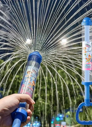 Pusher Type Fun Fireworks Water Jet Spray Toy Water Blasters Water