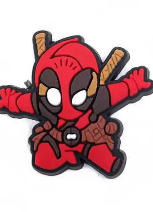 MINISO 27pcs Avenger Series Shoe Charms Set For Clogs Bogg Bag Bubble