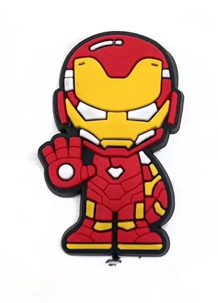 MINISO 27pcs Avenger Series Shoe Charms Set For Clogs Bogg Bag Bubble