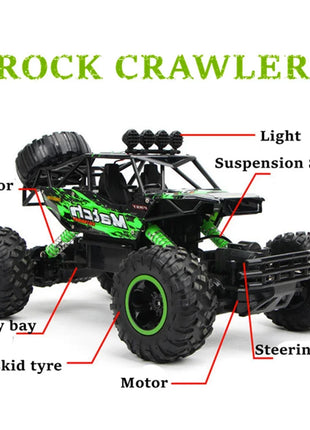 1:12 / 1:16 4WD RC Car 2.4G Radio Control Car Buggy Off-Road Remote