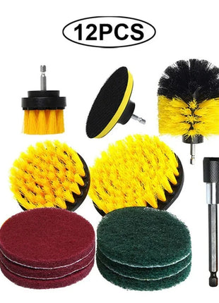 Electric Drill Brush Accessories A Set Of Electric Car Wash Brush Car