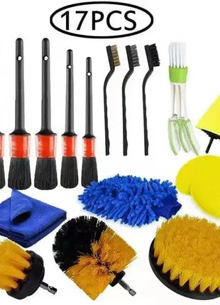 Electric Drill Brush Accessories A Set Of Electric Car Wash Brush Car