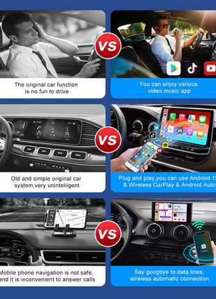 2025 CarPlay Smart Ai Box Android Wireless CarPlay Android Auto