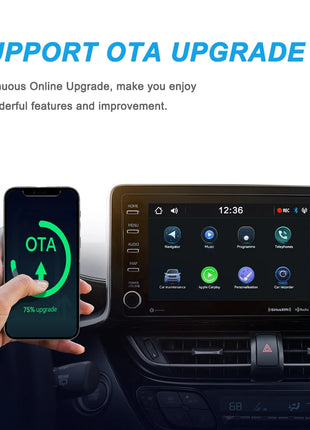 NEW Mini 2in1 Wireless Carplay Adapter And Android Auto Wireless